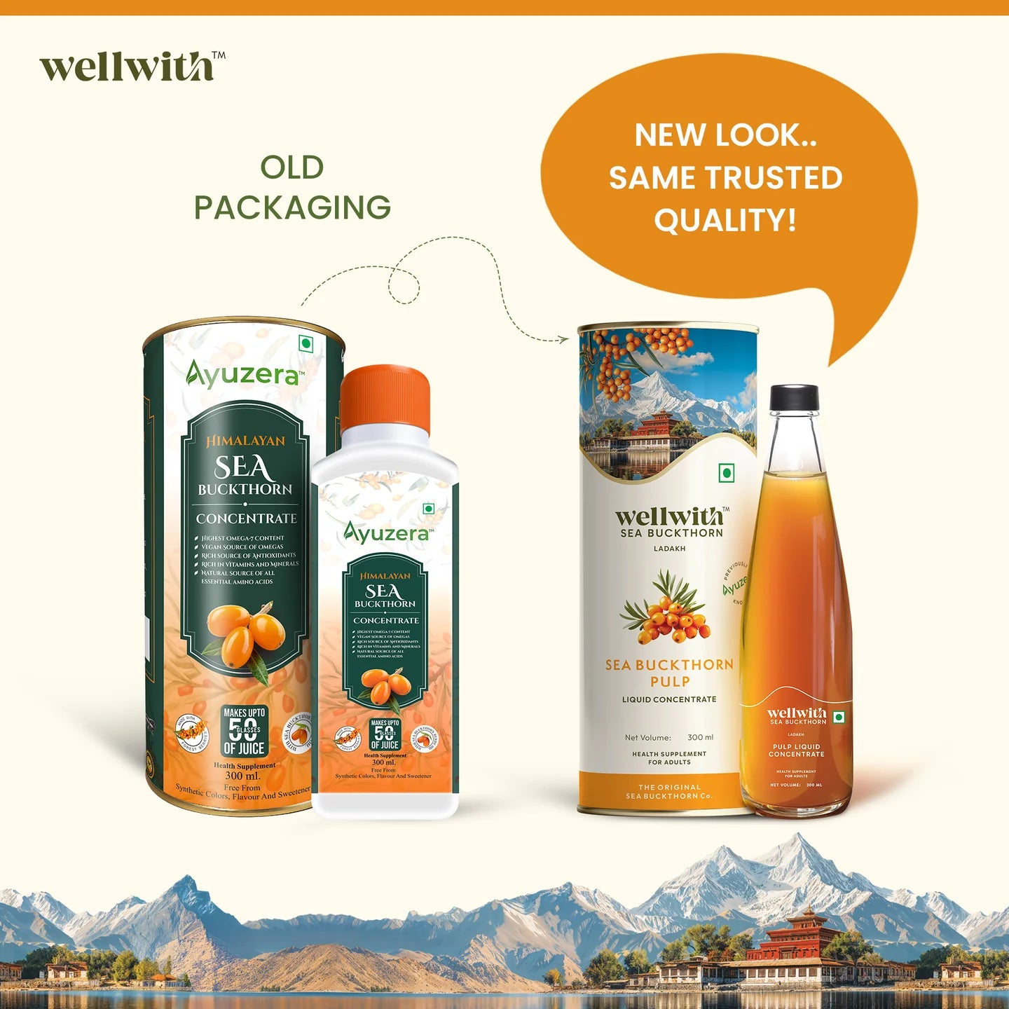 Sea Buckthorn Juice (Pulp) 300ml