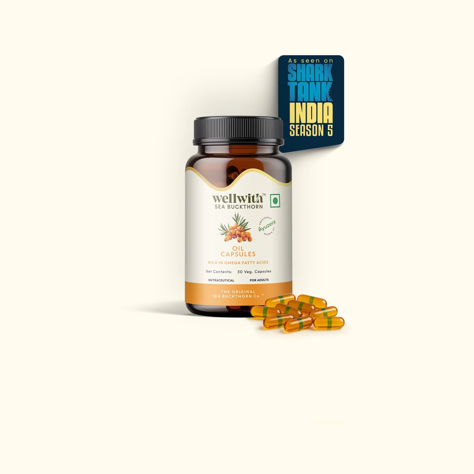 Sea Buckthorn Omega 3,6,7,9 Oil Capsule