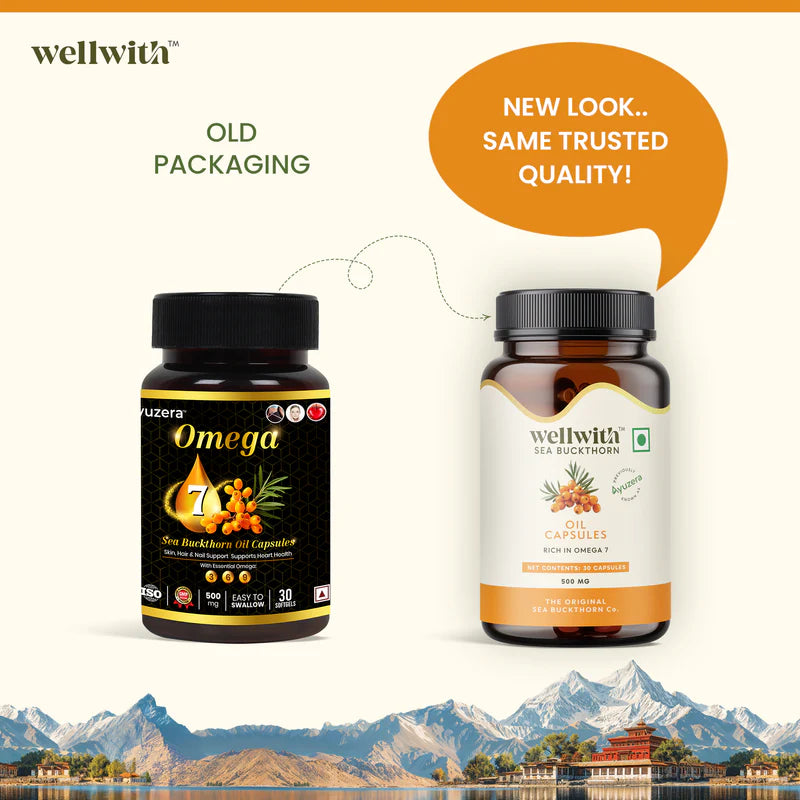 Sea Buckthorn Omega 3,6,7,9 Oil Capsule